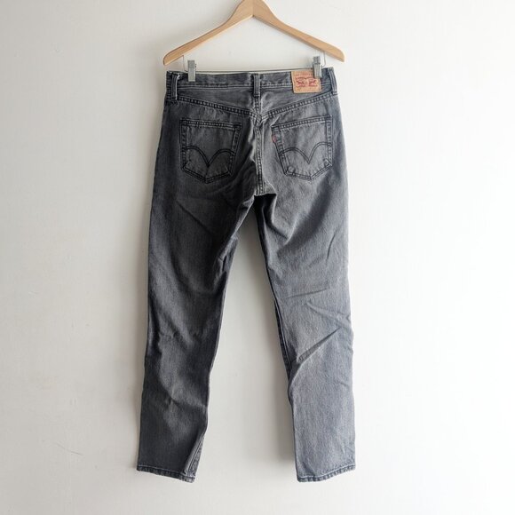 Levis 501 Original Fit Women's Jeans in Gray - Picture 3 of 3